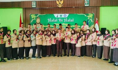 Pengurus Kwarcab Magetan Silaturahmi dalam rangka Halal Bil Halal 1446 H