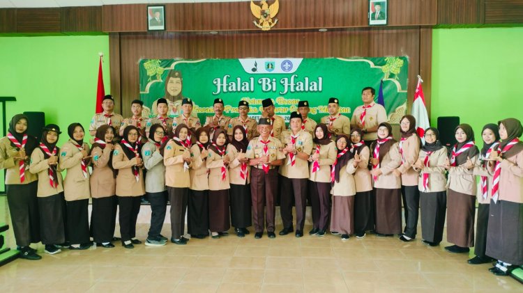 Pengurus Kwarcab Magetan Silaturahmi dalam rangka Halal Bil Halal 1446 H