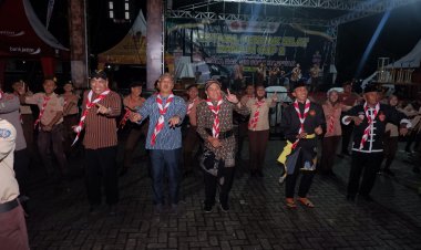 PENUTUPAN FESTIVAL BAMBU MAGETAN DJADOEL II & PENYERAHAN SERTIFKAT DIKDAS BP 13.20 KWARCAB MAGETAN