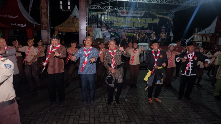 PENUTUPAN FESTIVAL BAMBU MAGETAN DJADOEL II & PENYERAHAN SERTIFKAT DIKDAS BP 13.20 KWARCAB MAGETAN