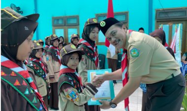 93 Pramuka Garuda Siaga SDIT Al Uswah Resmi Dilantik, Siap Jadi Generasi Cerdas & Berakhlak!