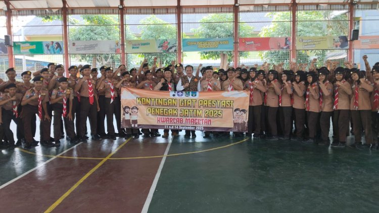 "Tim Pramuka Magetan Gaskeun ke Giat Prestasi Jatim 2025! Bawa Semangat, Target Pulang Bawa Bonus!"