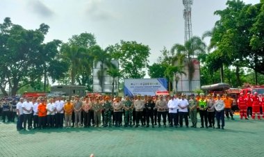 “Pramuka Magetan Siaga! Kwarcab Turun Tangan di Apel Kesiapan Tanggap Bencana 2025”