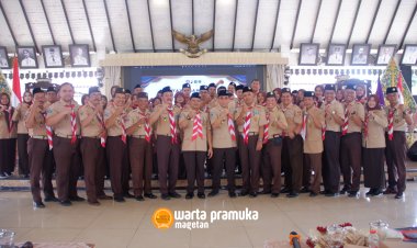 Mucab Pramuka Magetan 2026 Resmi Dibuka, Siapkan Arah Gerakan Lima Tahun ke Depan