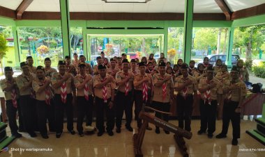 Pusdiklatcab Pringgondani Resmi Buka ToT Pelatih: 43 Pelatih Siap Jadi “Mata Air” Perubahan Pramuka Magetan
