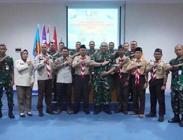 Langit Bukan Batas: Pramuka Magetan Perkuat Sinergi Saka Dirgantara Bersama Lanud Iswahjudi