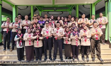 Ayo Pramuka Jadi Kunci Transformasi Digital, Kwarcab Magetan Perkuat Kompetensi Operator 18 Kwarr