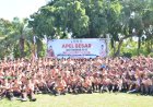 Spektakuler! 1.500 Penggalang dan Penegak Padati Alun-Alun Magetan, Parade Semaphore Warnai Hari Pramuka ke-65