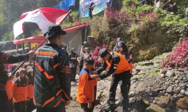 BPBD Magetan Kukuhkan Pelajar Jadi Anggota SAKA-PB, Dibekali Kesiapsiagaan Bencana